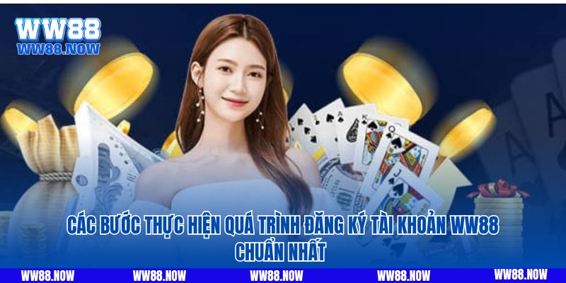 Các bước thực hiện quá trình đăng ký tài khoản WW88 chuẩn nhất